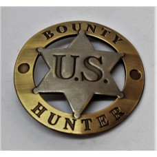 Bounty Hunter Gold & Silver Badge